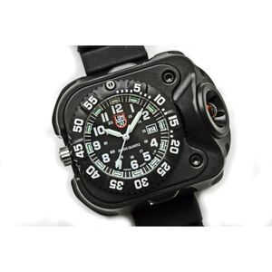 Luminox SureFire 2211 Black Quartz Watch Military Style WristLight